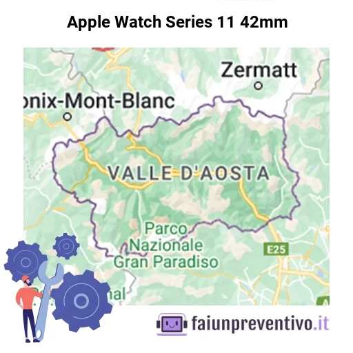 Centri assistenza Apple Apple Watch Series 11 42mm in Valle d’Aosta