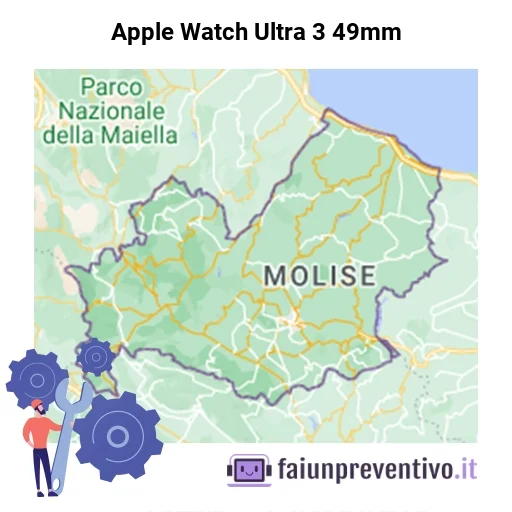 Centri assistenza Apple Apple Watch Ultra 3 49mm in Molise