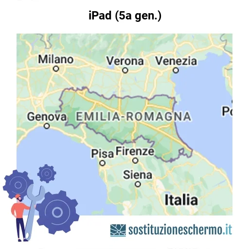 Schermo iPad (5a gen.) da sostituire? Prezzi in Emilia-Romagna
