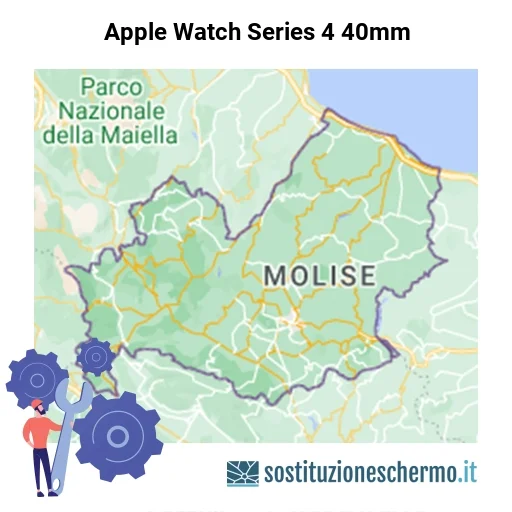 Schermo Apple Watch Series 4 40mm da sostituire? Prezzi in Molise