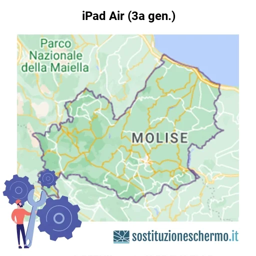 Schermo iPad Air (3a gen.) da sostituire? Prezzi in Molise