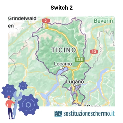 Schermo Switch 2 da sostituire? Prezzi in Canton Ticino