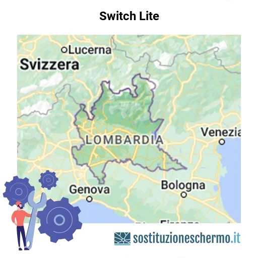 Schermo Switch Lite da sostituire? Prezzi in Lombardia