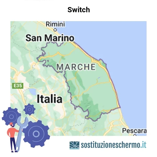 Schermo Switch da sostituire? Prezzi in Marche