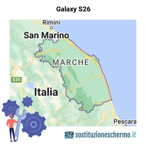 Schermo Galaxy S26 da sostituire? Prezzi in Marche Schermo Galaxy S26 da sostituire? Prezzi in Marche