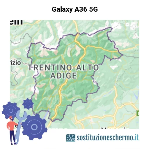 Schermo Galaxy A36 5G da sostituire? Prezzi in Trentino-Alto Adige Schermo Galaxy A36 5G da sostituire? Prezzi in Trentino-Alto Adige