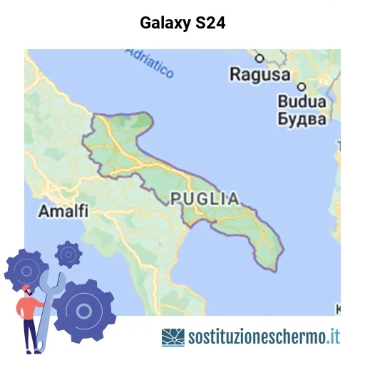 Schermo Galaxy S24 da sostituire? Prezzi in Puglia Schermo Galaxy S24 da sostituire? Prezzi in Puglia