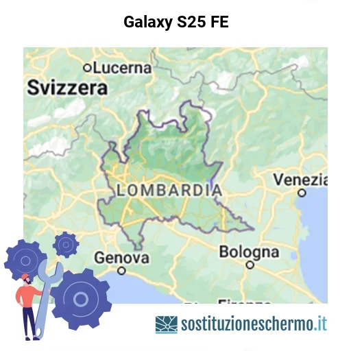 Schermo Galaxy S25 FE da sostituire? Prezzi in Lombardia Schermo Galaxy S25 FE da sostituire? Prezzi in Lombardia
