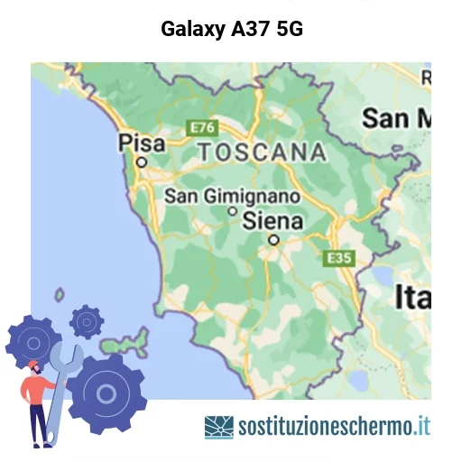 Schermo Galaxy A37 5G da sostituire? Prezzi in Toscana Schermo Galaxy A37 5G da sostituire? Prezzi in Toscana