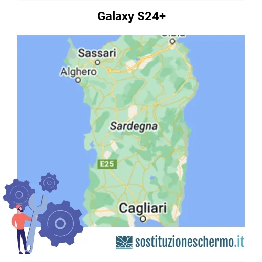 Schermo Galaxy S24+ da sostituire? Prezzi in Sardegna Schermo Galaxy S24+ da sostituire? Prezzi in Sardegna