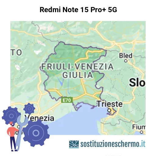 Schermo Redmi Note 15 Pro+ 5G da sostituire? Prezzi in Friuli-Venezia Giulia Schermo Redmi Note 15 Pro+ 5G da sostituire? Prezzi in Friuli-Venezia Giulia