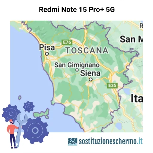 Schermo Redmi Note 15 Pro+ 5G da sostituire? Prezzi in Toscana Schermo Redmi Note 15 Pro+ 5G da sostituire? Prezzi in Toscana