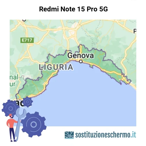 Schermo Redmi Note 15 Pro 5G da sostituire? Prezzi in Liguria