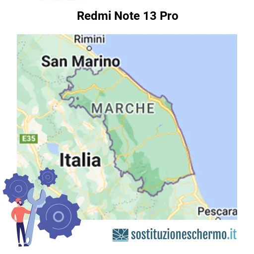 Schermo Redmi Note 13 Pro da sostituire? Prezzi in Marche