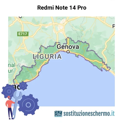 Schermo Redmi Note 14 Pro da sostituire? Prezzi in Liguria Schermo Redmi Note 14 Pro da sostituire? Prezzi in Liguria