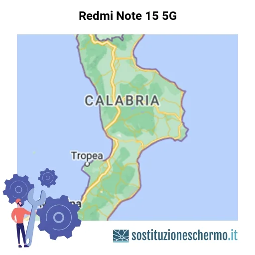 Schermo Redmi Note 15 5G da sostituire? Prezzi in Calabria