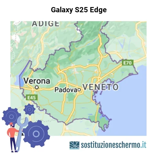 Schermo Galaxy S25 Edge da sostituire? Prezzi in Veneto Schermo Galaxy S25 Edge da sostituire? Prezzi in Veneto