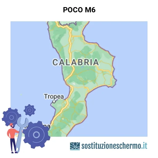 Schermo POCO M6 da sostituire? Prezzi in Calabria