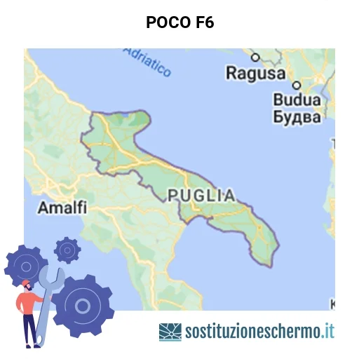 Schermo POCO F6 da sostituire? Prezzi in Puglia Schermo POCO F6 da sostituire? Prezzi in Puglia