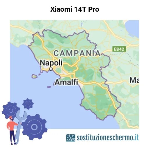 Schermo Xiaomi 14T Pro da sostituire? Prezzi in Campania