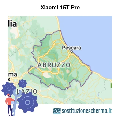 Schermo Xiaomi 15T Pro da sostituire? Prezzi in Abruzzo Schermo Xiaomi 15T Pro da sostituire? Prezzi in Abruzzo
