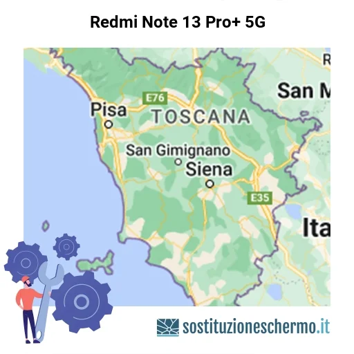 Schermo Redmi Note 13 Pro+ 5G da sostituire? Prezzi in Toscana Schermo Redmi Note 13 Pro+ 5G da sostituire? Prezzi in Toscana