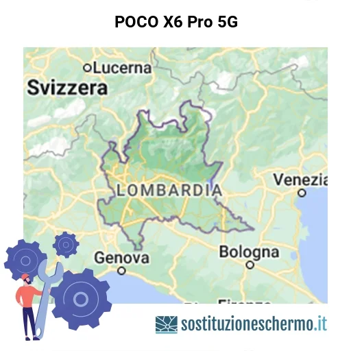 Schermo POCO X6 Pro 5G da sostituire? Prezzi in Lombardia