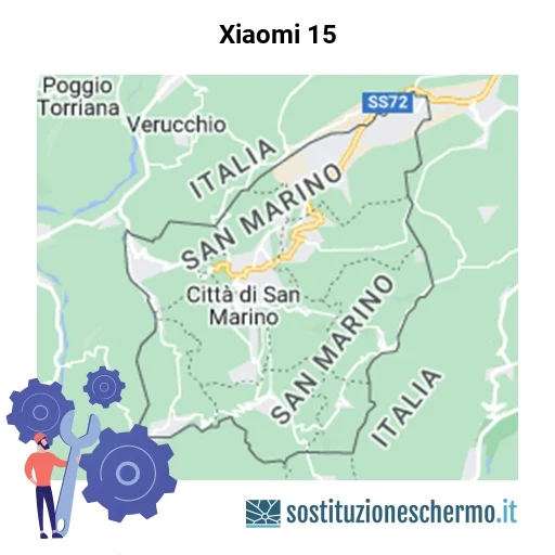 Schermo Xiaomi 15 da sostituire? Prezzi in Repubblica di San Marino