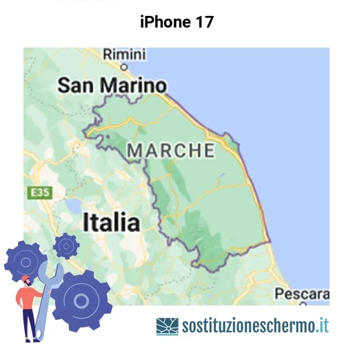 Schermo iPhone 17 da sostituire? Prezzi in Marche Schermo iPhone 17 da sostituire? Prezzi in Marche