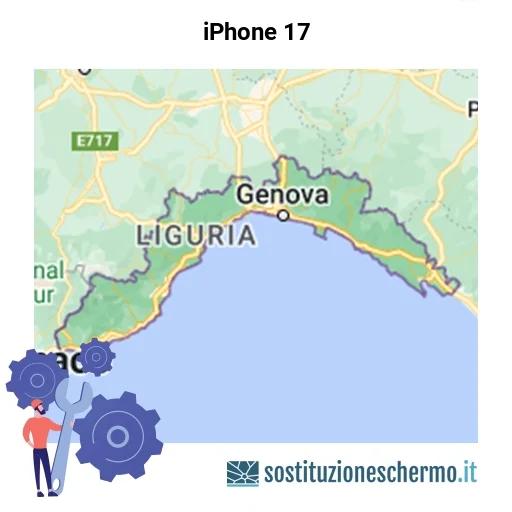 Schermo iPhone 17 da sostituire? Prezzi in Liguria Schermo iPhone 17 da sostituire? Prezzi in Liguria