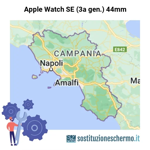 Schermo Apple Watch SE (3a gen.) 44mm da sostituire? Prezzi in Campania