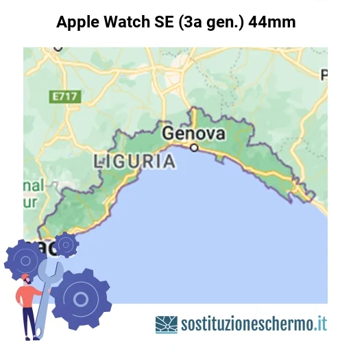 Schermo Apple Watch SE (3a gen.) 44mm da sostituire? Prezzi in Liguria