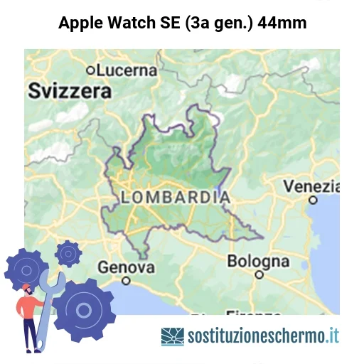 Schermo Apple Watch SE (3a gen.) 44mm da sostituire? Prezzi in Lombardia