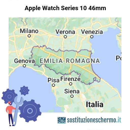 Schermo Apple Watch Series 10 46mm da sostituire? Prezzi in Emilia-Romagna
