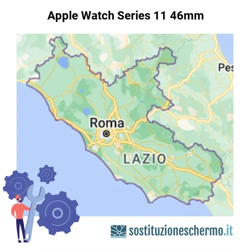 Schermo Apple Watch Series 11 46mm da sostituire? Prezzi in Lazio